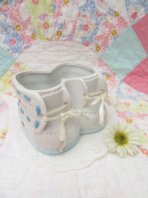 画像1: Colorful Heart Booties