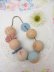 画像1: Pastel Ball Rattle Chain (1)