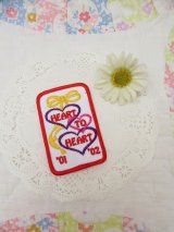 HEART TO HEART Patch