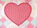 画像2: Heart Gingham Placemat (2)