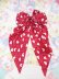 画像2: Heart Bow Hair Clip Red