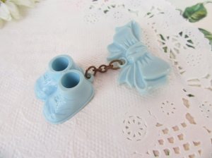 画像4: Baby Bootie&Bow Blue