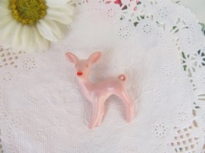 画像2: Baby Pink Deer Pin