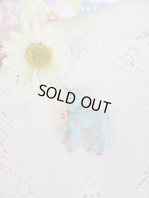 画像1: Baby Lamb Blue Pin