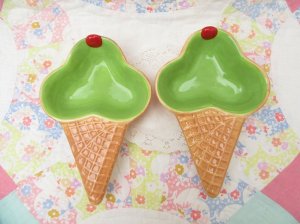 画像2: Ice Cream Dish Green