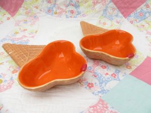 画像4: Ice Cream Dish Orange