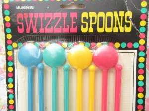 画像4: 80's Swizzle Spoons