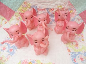 画像2: Pink Elephant Cake Topper