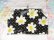 画像2: Vinyl Clasp Purse Daisy Black