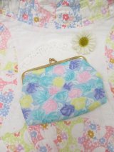 Pastel Flora Clasp Purse