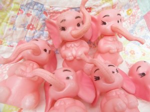 画像5: Pink Elephant Cake Topper