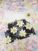 画像1: Vinyl Clasp Purse Daisy Black (1)