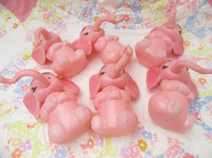 画像3: Pink Elephant Cake Topper