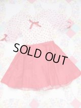 Lace Froked Dot Dress 