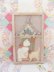 画像1: Cat Applique Wall Frame  (1)