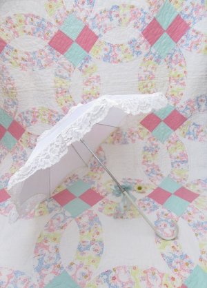 画像1: Children's Lace Umbrella