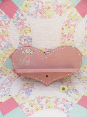 画像1: Heart Ballet Wall Shelf 