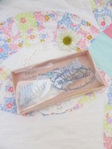 Wedding Garter Blue Flower