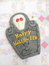 Skull Gravestone Wall Light