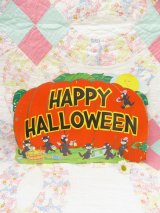 Pumpkin&Cat Paper Decoration