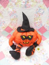 Witch Pumpkin Nylon Plush
