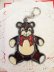 画像2: Stained glass Bear keychain