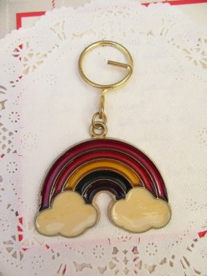 画像2: Stained glass Rainbow Keychain