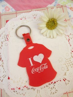 画像1: I ♡Coca-Cola keychain 