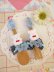 画像1: Little Bear Spoon&Folk Magnet Blue (1)