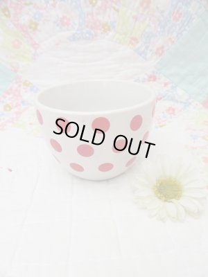 画像1: Polka dot Mini Bowl