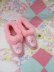 画像1: Vinyl leather Pink Slippers (1)