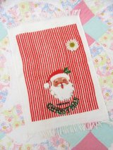 Stripe Santa Towel A