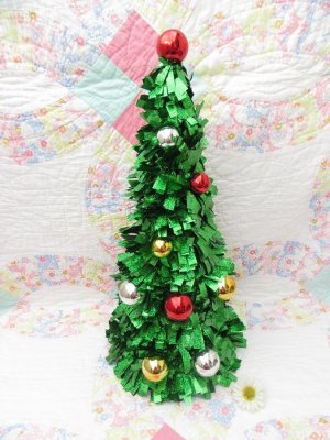 画像1: Tinsel Christmas Tree