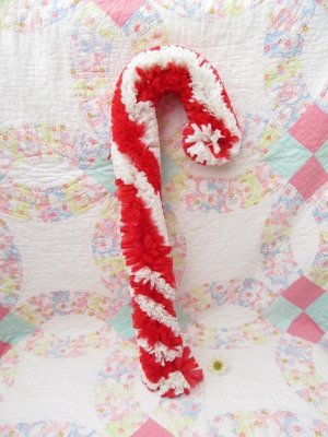 画像1: Jumbo Soft Vinyl Candy cane