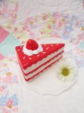 Strawberry Cake Slice