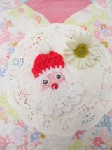 Crochet Santa Magnet