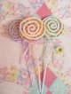 New Pastel Lollipop Ornament L