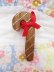 画像2: Wooden Candy Cane Brooch