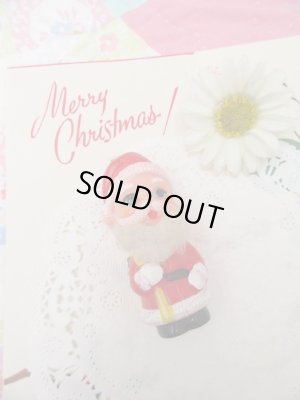 画像1: Mini Rubber Santa Pin