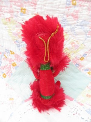 画像3: Velvet Christmas Poodle Red