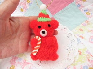 画像5: PomPom Bear Red