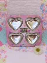 Heart Shape 4 Muffin Pan