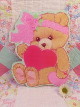 Baby Bear Heart Paper Deco