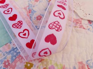 画像5: Heart Pattern Ribbon 