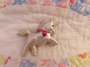 画像2: Pearl Unicorn Pin