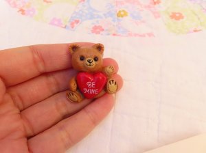 画像5: Be Mine Bear Brown Pin