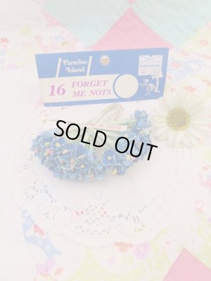 画像1: Millinery Flower Blue