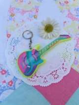 Electric Guitar Keychain