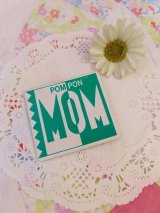 PomPonMom Pin Button