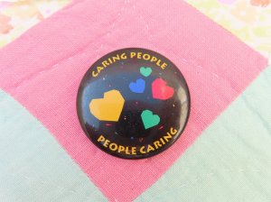 画像2: Caring People Pin Button